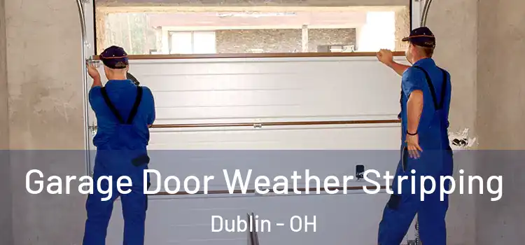  Garage Door Weather Stripping Dublin - OH